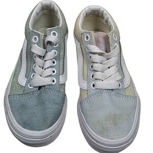 Vans‎ Old Skool Sk8 Low Kids Girl's Youth Size 11 Skate Shoes Multicolor